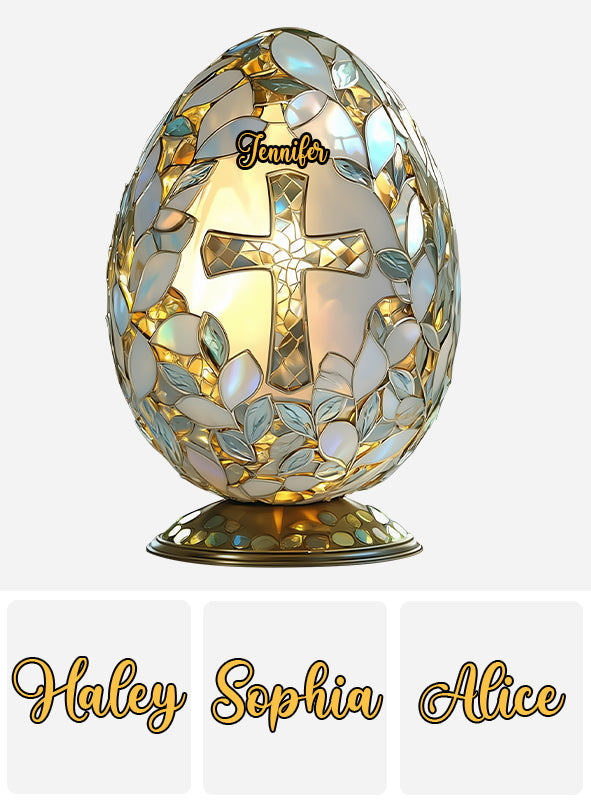 Easter Blessing - Personalized Easter Day Custom Shaped Acrylic Plaque