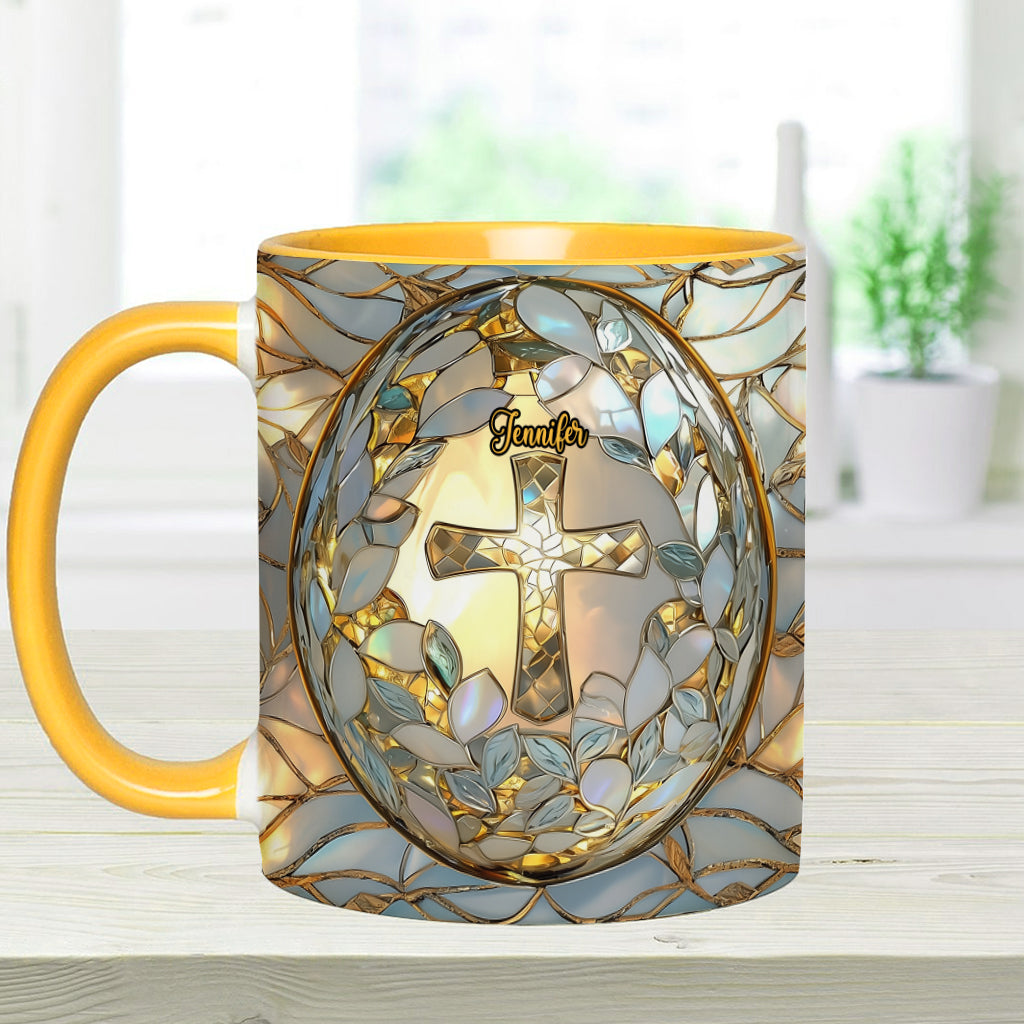 Easter Blessing - Personalized Easter Day Accent Mug