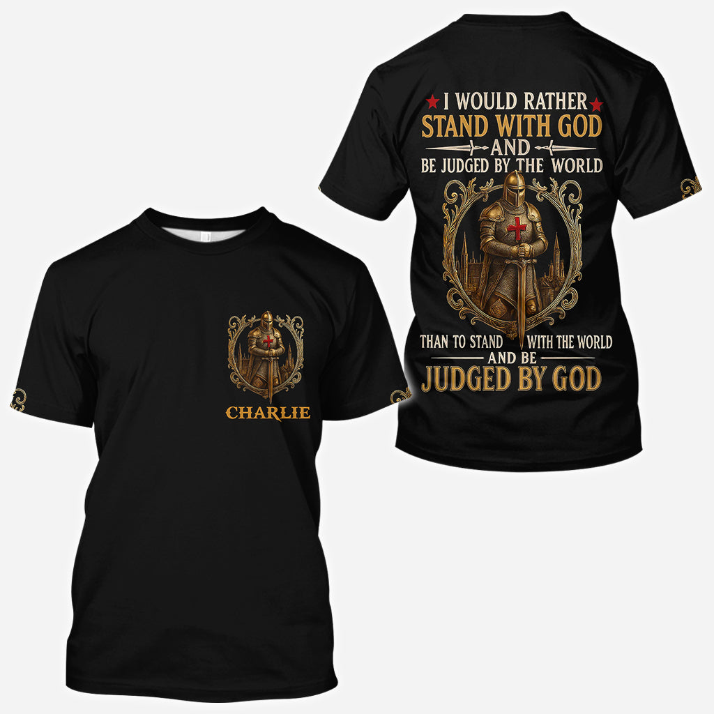 Stand With God - Personalized Christian All Over Shirt