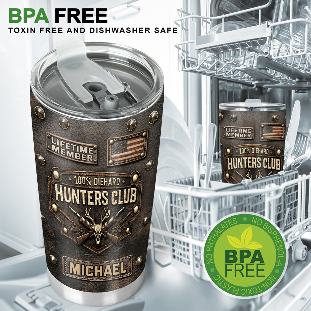 Club des chasseurs passionnés - Gobelet de chasse personnalisé