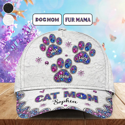 Proud Fur Mama - Personalized Cat Classic Cap