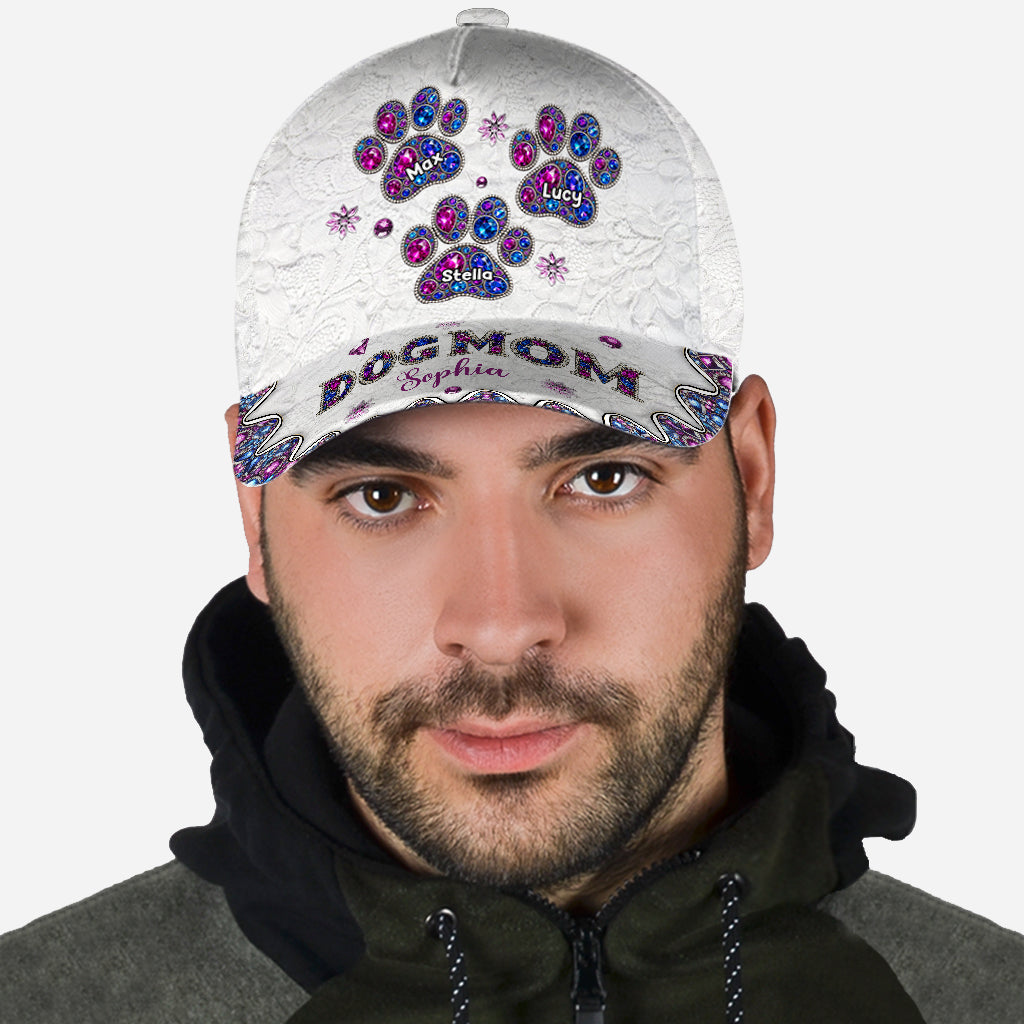 Fière maman de chien - Casquette classique personnalisée pour chien