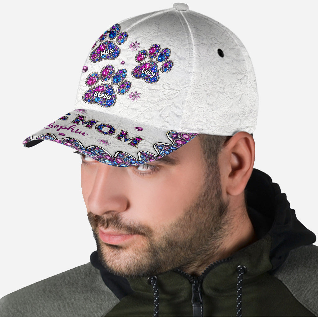 Fière maman de chien - Casquette classique personnalisée pour chien