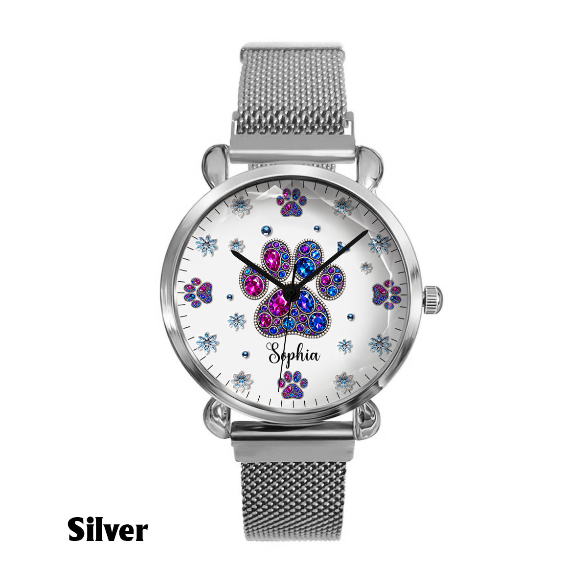 Amoureux des chiens - Montre-bracelet personnalisée pour femmes passionnées de chiens 