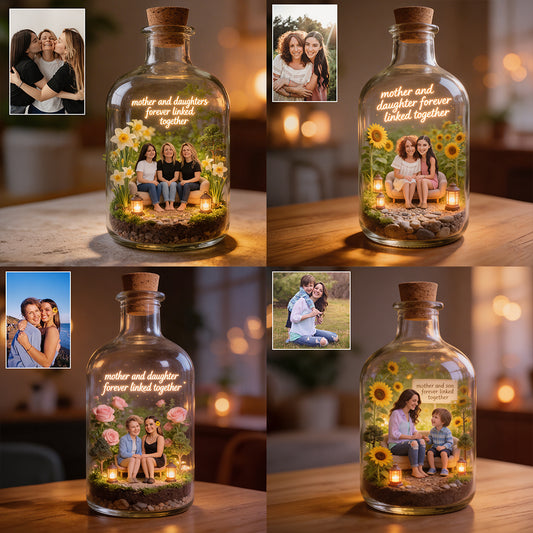 Custom Any Photo, Best Gift For Mother, Grandma - Personalized Mother Custom Shaped Acrylic Plaque
