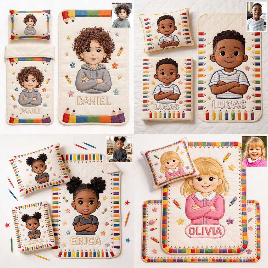 Tapis de Sieste Personnalisé pour Enfants