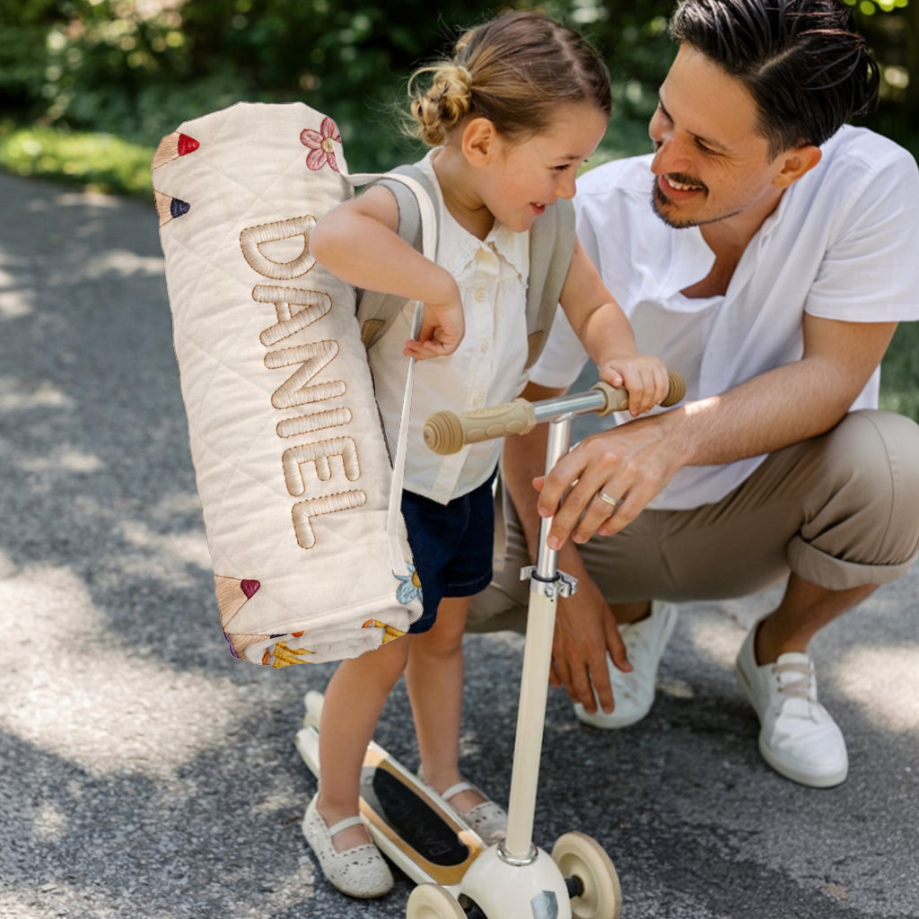 Tapis de Sieste Personnalisé pour Enfants