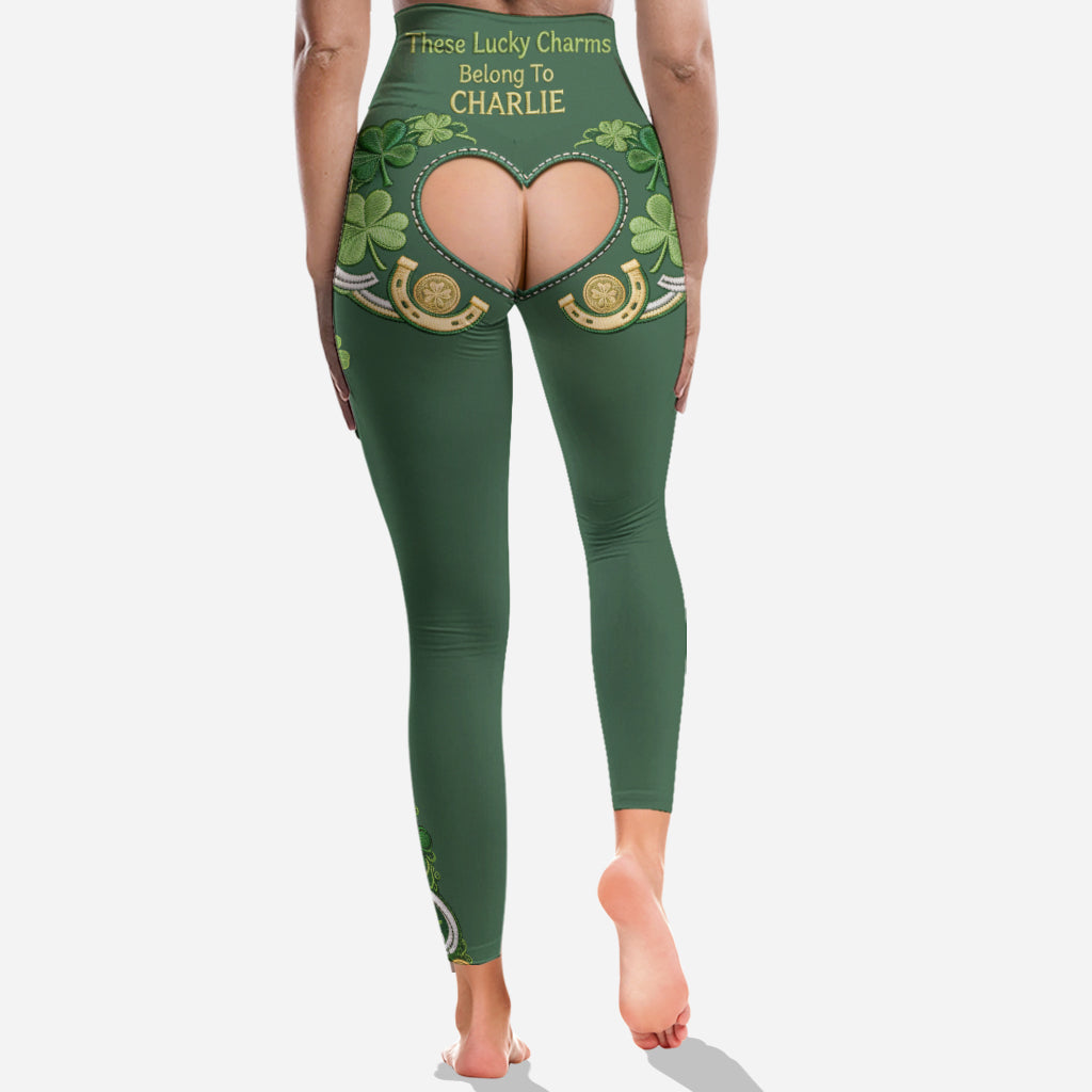 Déguisement sexy pour la Saint-Patrick - Leggings personnalisés pour couples