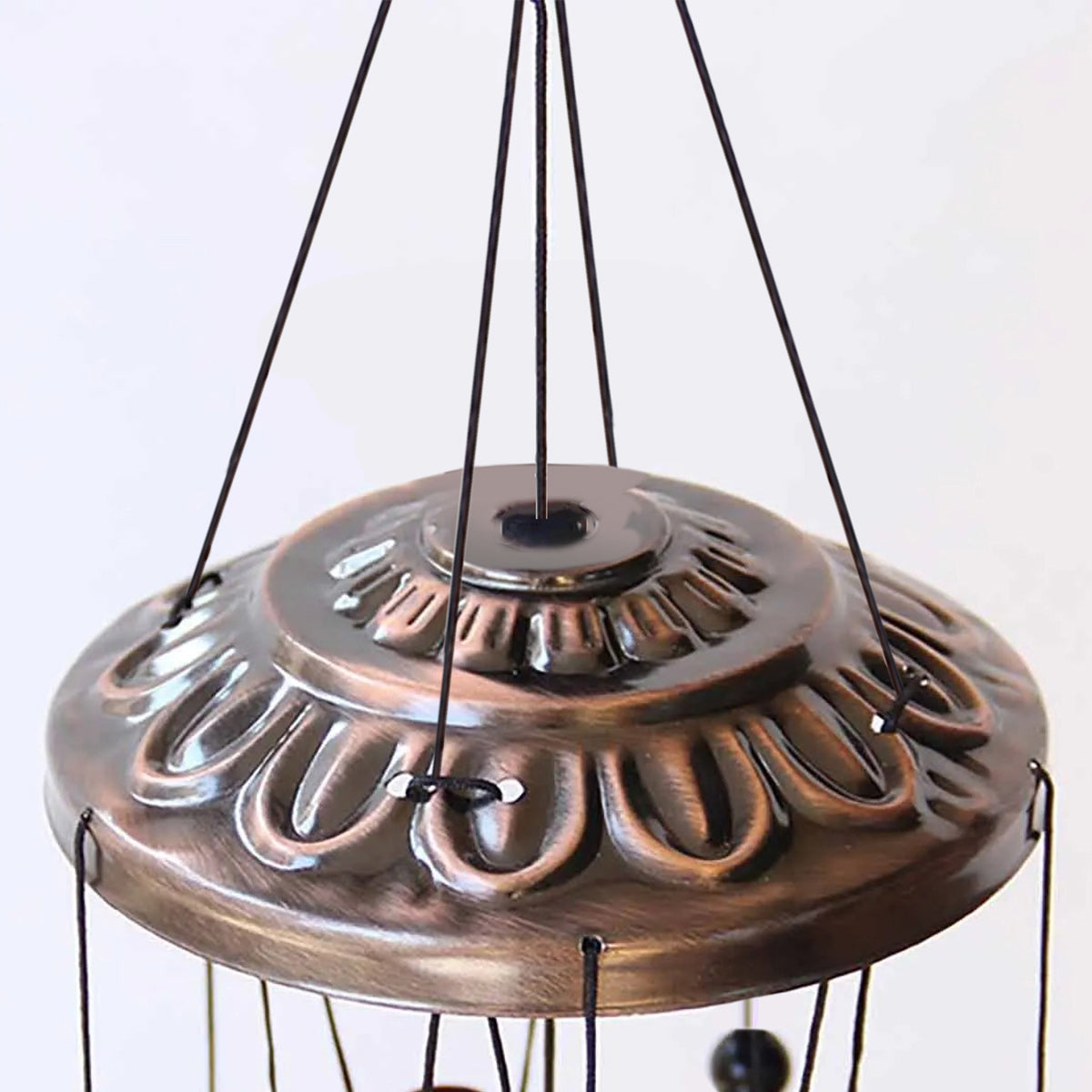 Cadeau pour les amoureux du jardinage - Carillon éolien de jardinage personnalisé avec breloques