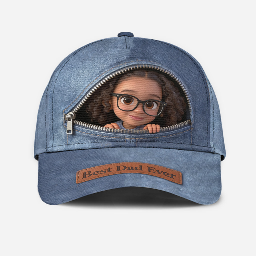 Photo Personnalisée - Casquette Classique pour Père