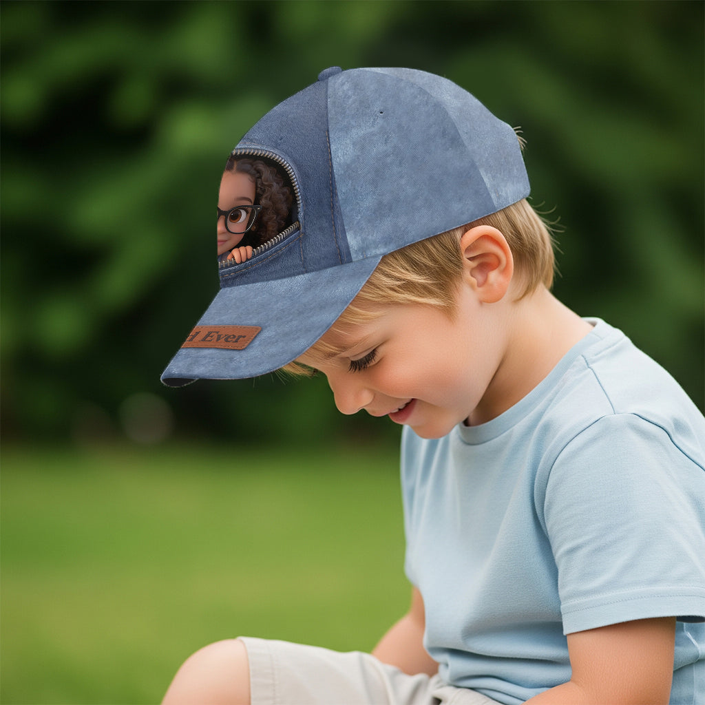 Photo Personnalisée - Casquette Classique pour Père
