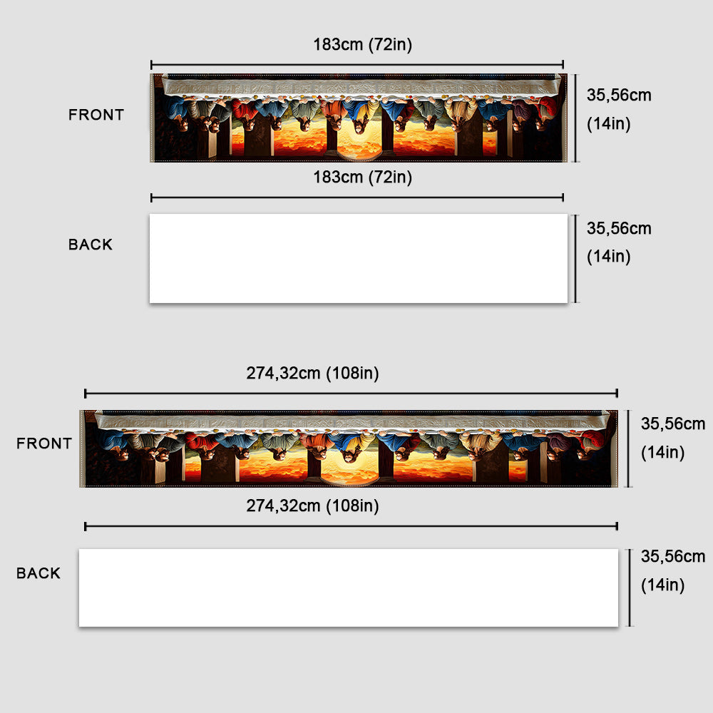 The Last Supper - Christian Table Runner