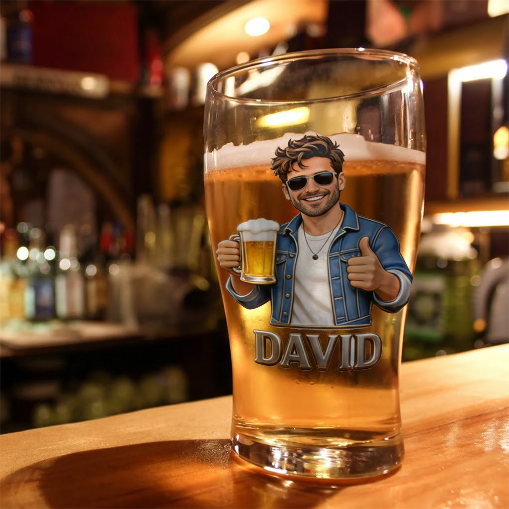 Amateurs de bière, personnalisez votre pinte avec votre photo !