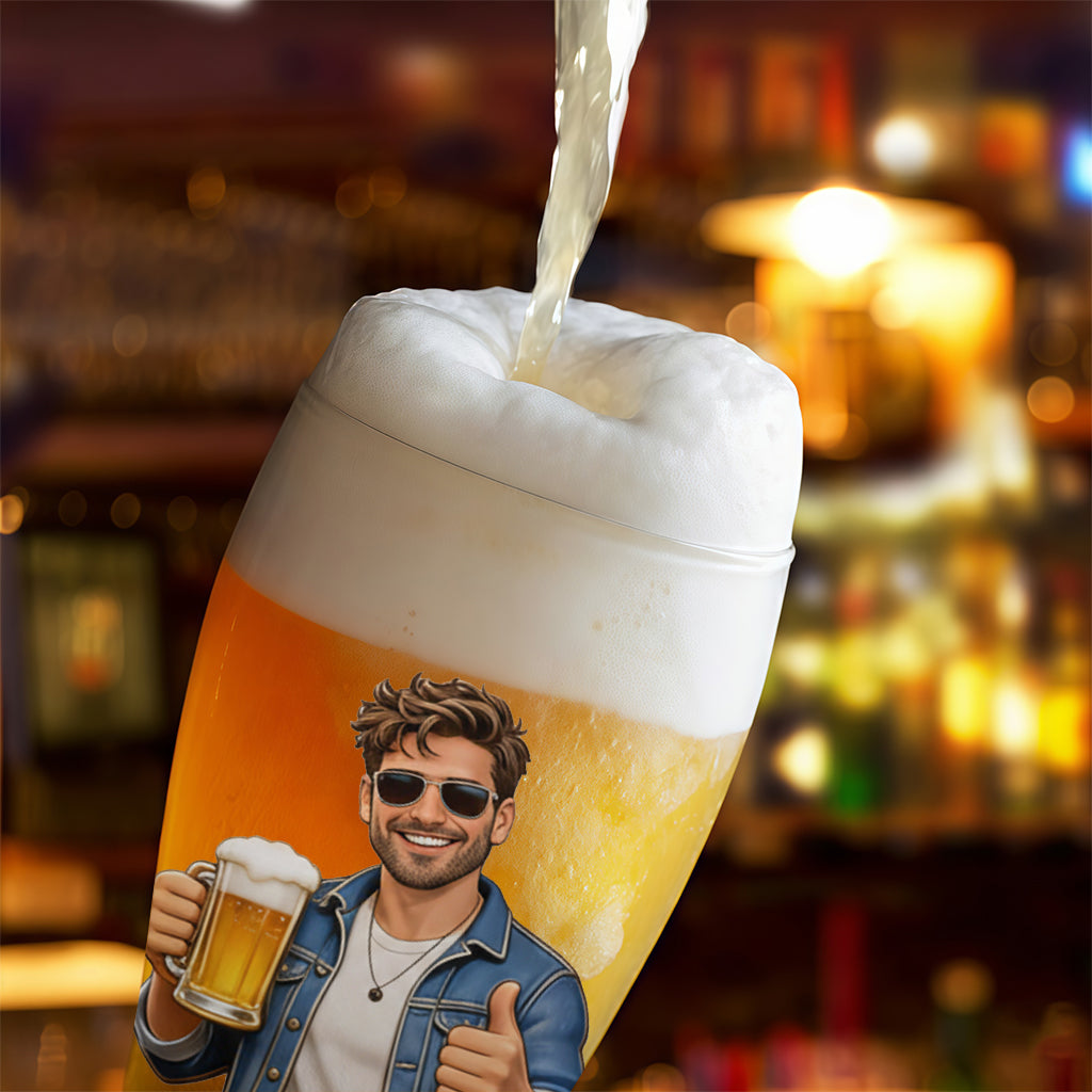 Amateurs de bière, personnalisez votre pinte avec votre photo !