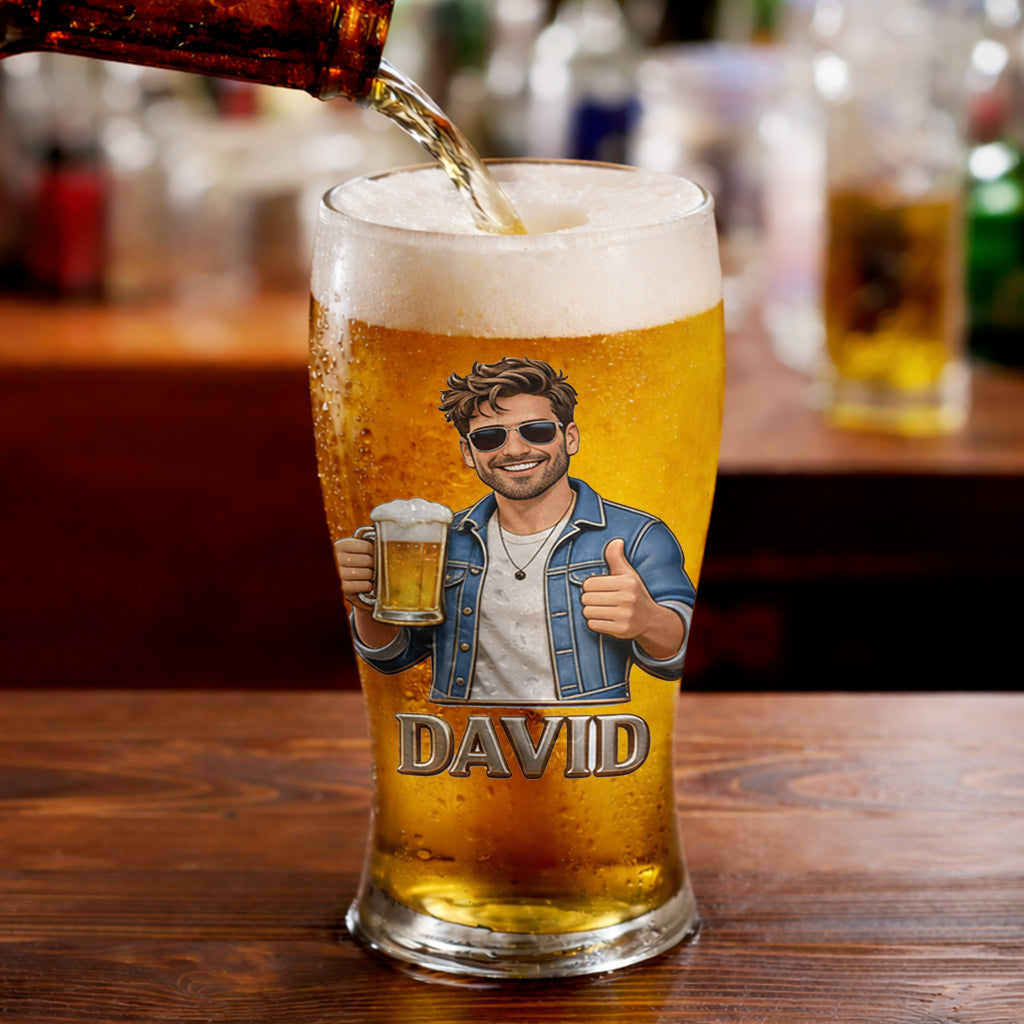 Amateurs de bière, personnalisez votre pinte avec votre photo !