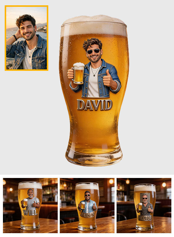 Amateurs de bière, personnalisez votre pinte avec votre photo !