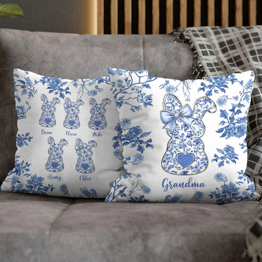 Coussin décoratif personnalisé « Les amis de grand-mère »