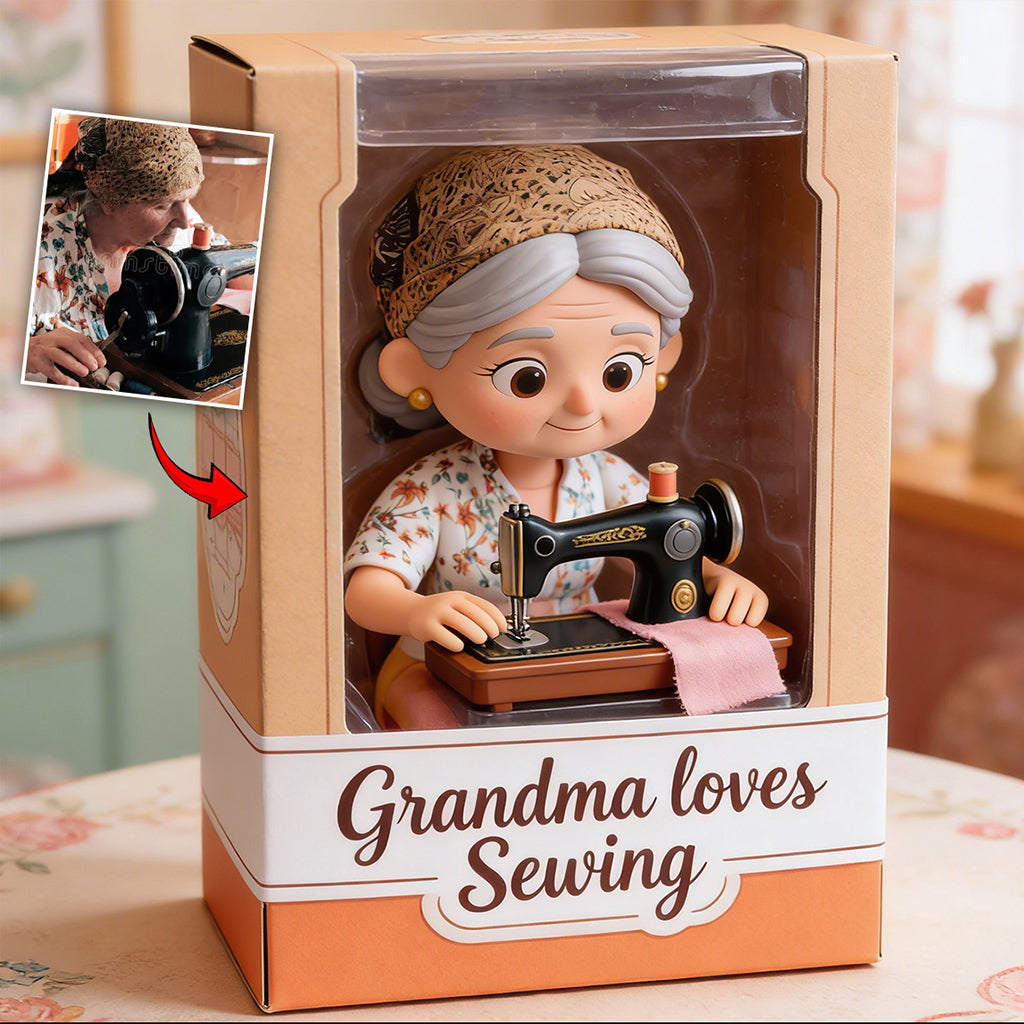 Any Hobby - Sewing, Knitting, Crochet,.... - Personalized Sewing Custom Shaped Acrylic Plaque