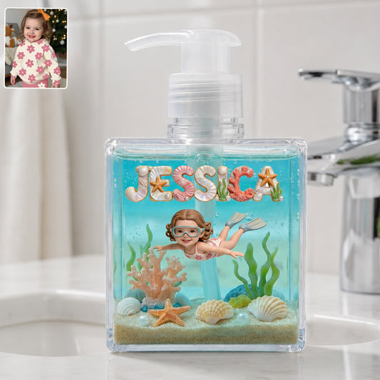 Cadeau Amusant, Nage Dans La Bouteille - Distributeur Personnalisé Pour Enfants