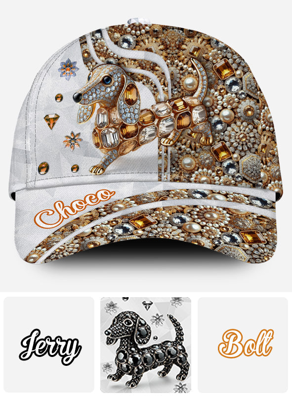 Love Dachshund - Personalized Dog Classic Cap