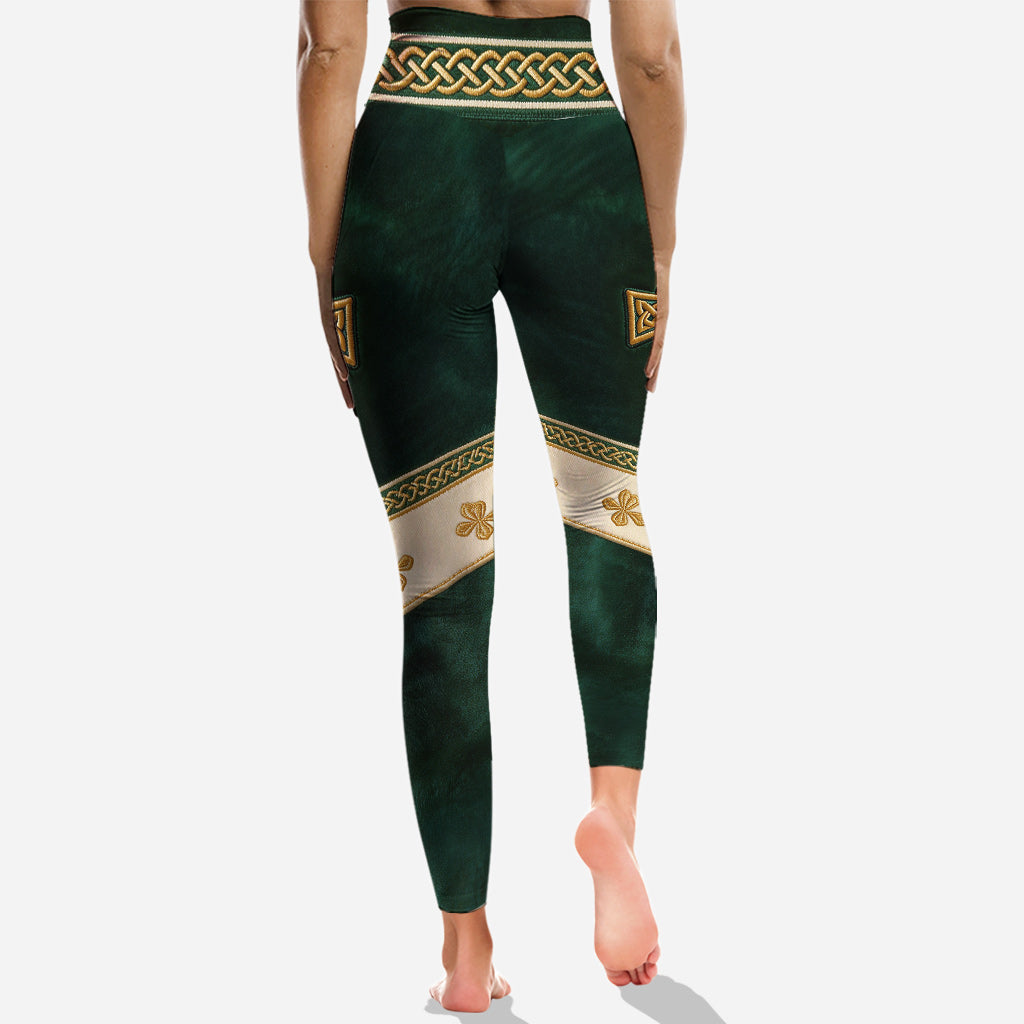 Celebrate St. Patrick's Day - Personalized Irish Hoodie and Leggings