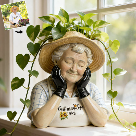 Pot de jardinage acrylique personnalisé « Rêverie »