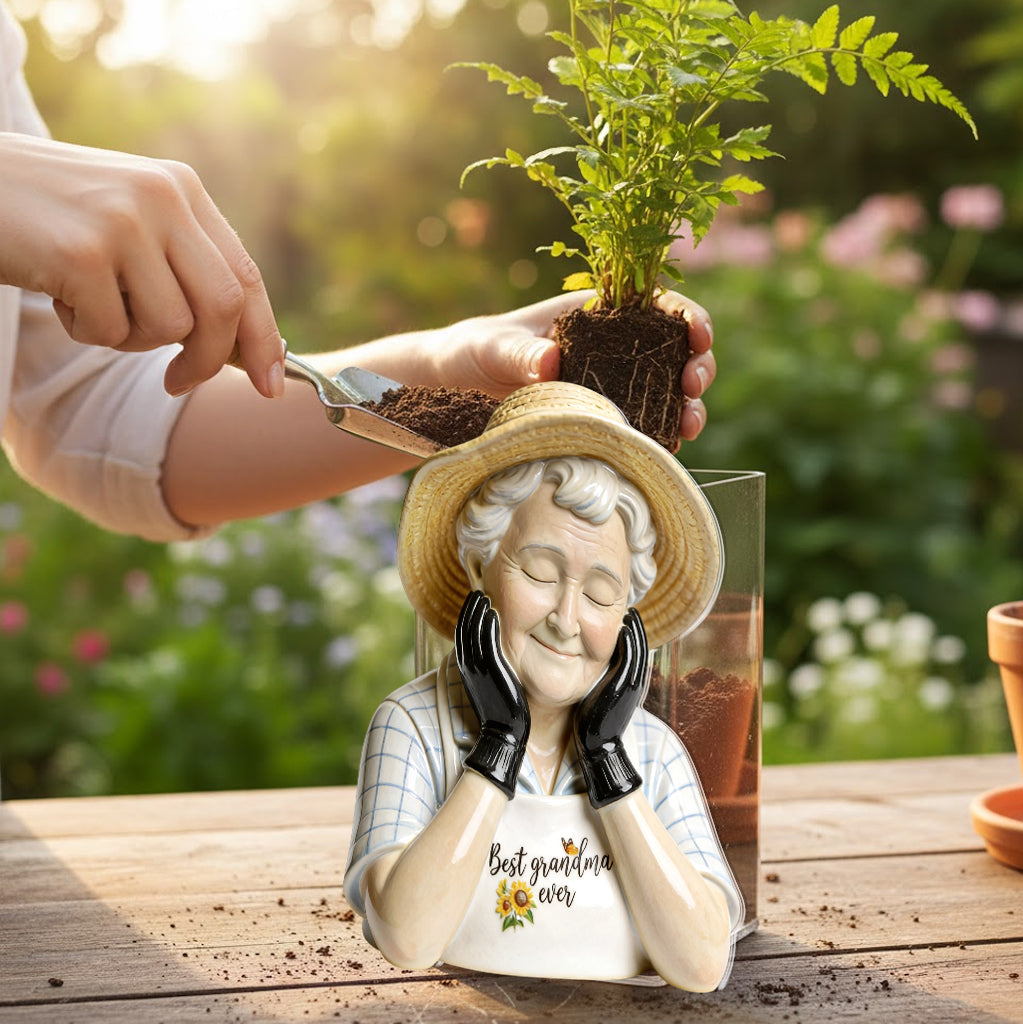 Pot de jardinage acrylique personnalisé « Rêverie »