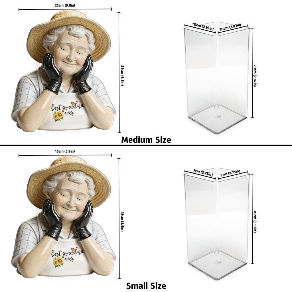 Pot de jardinage acrylique personnalisé « Rêverie »