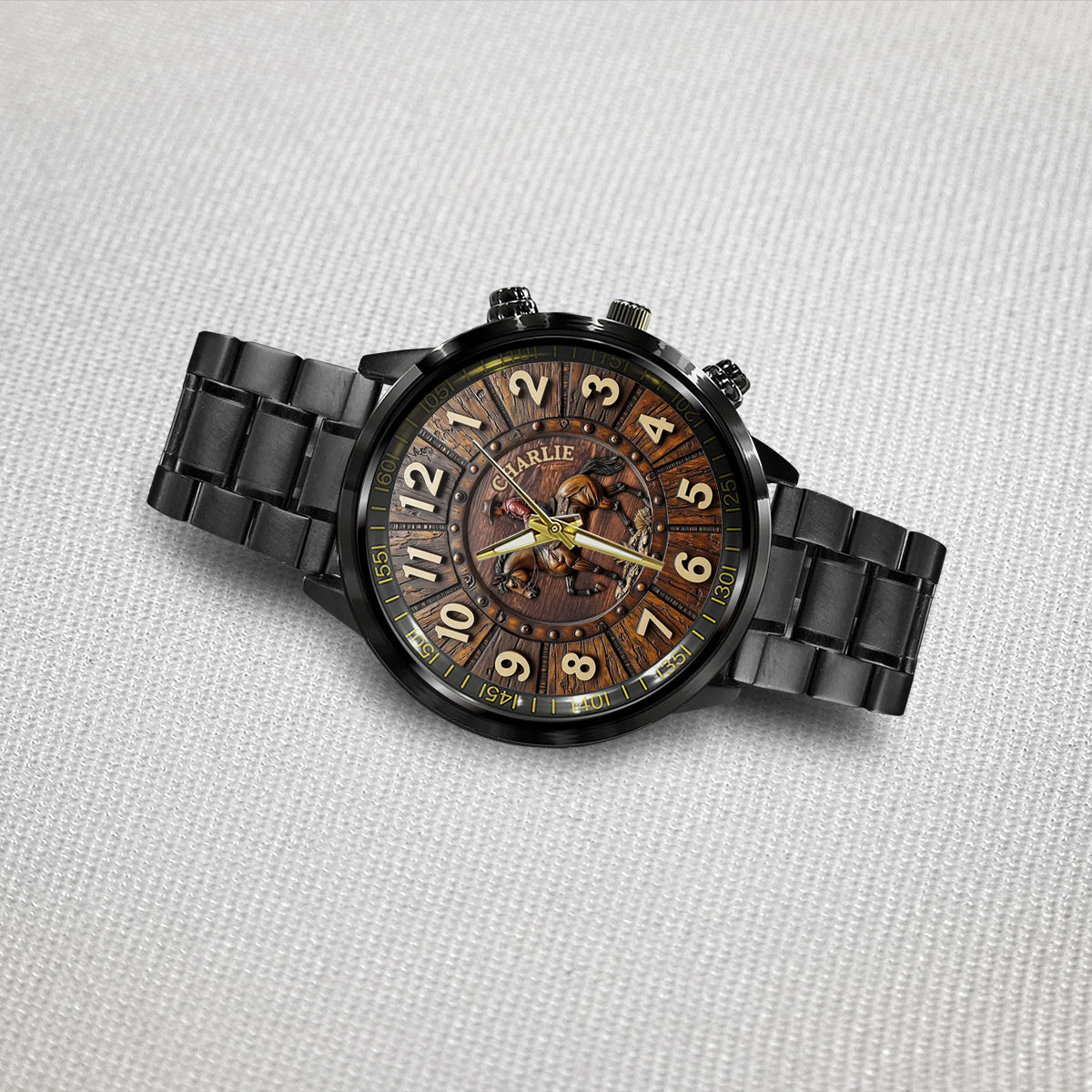 Cool Cowboy - Personalized Western Outfit Hand Watch