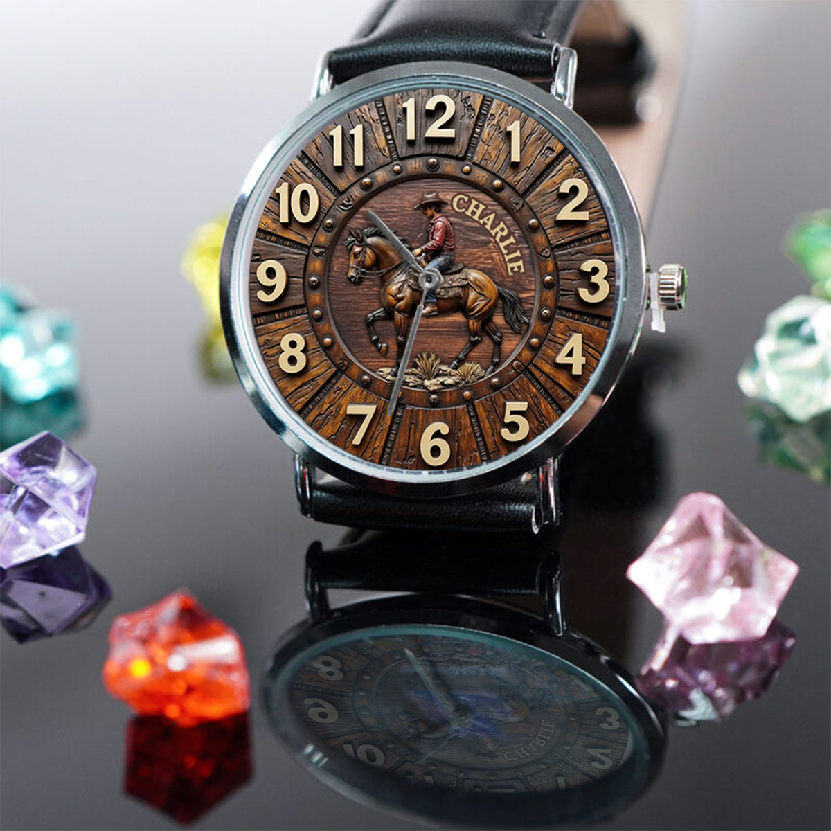 Cool Cowboy - Personalized Western Outfit Hand Watch