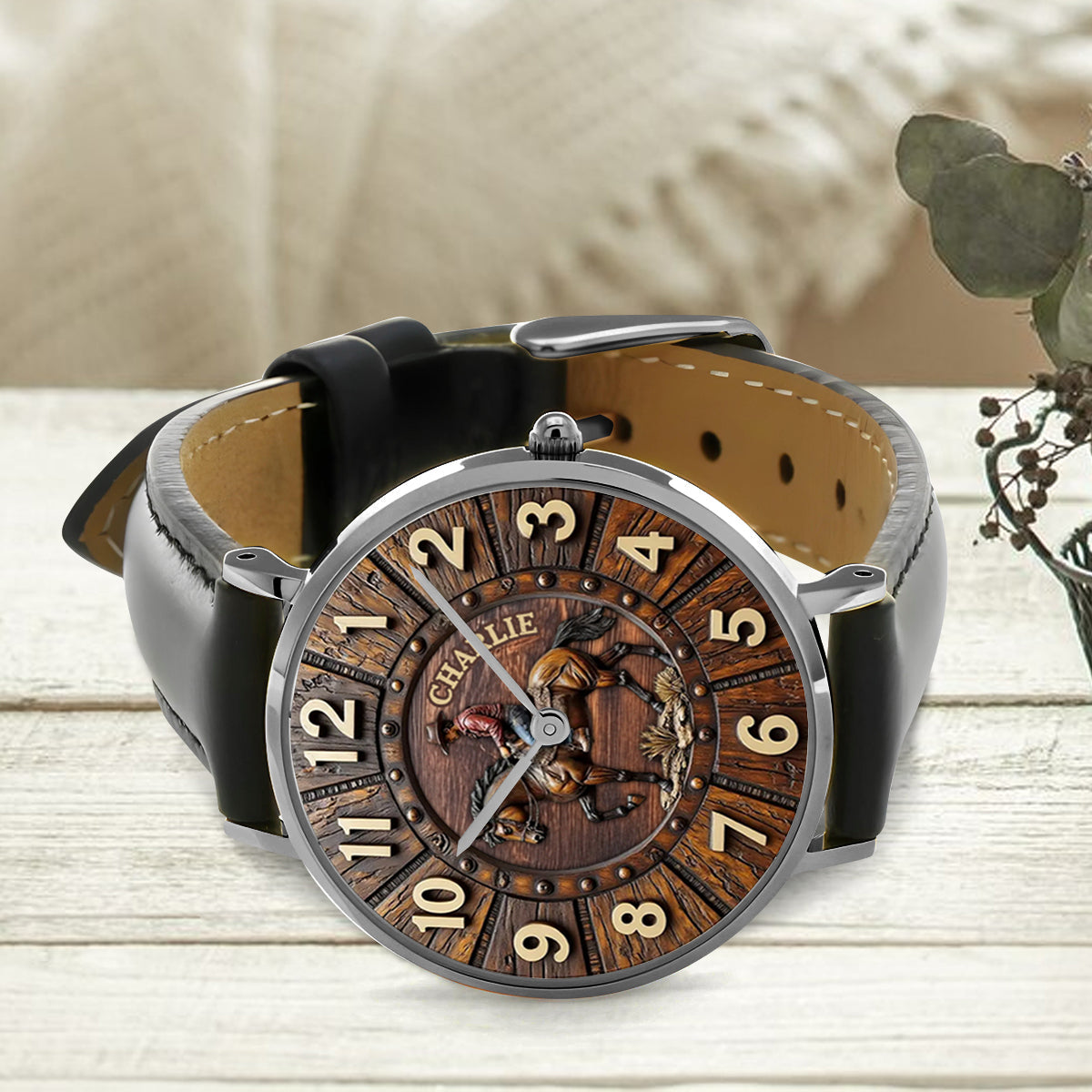 Cool Cowboy - Personalized Western Outfit Hand Watch
