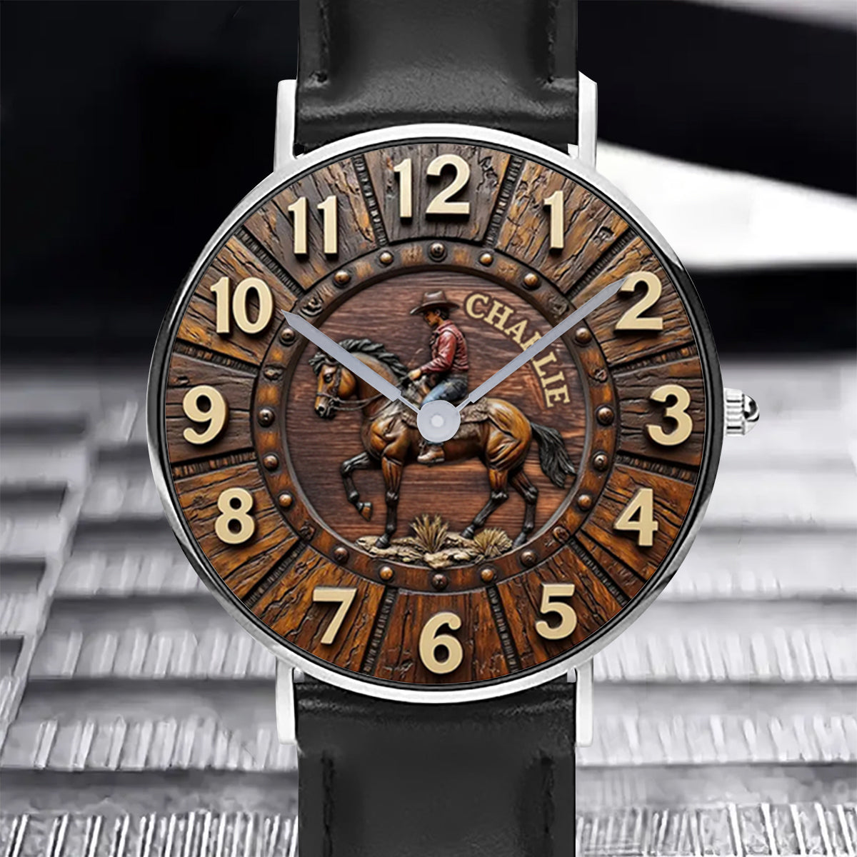 Cool Cowboy - Personalized Western Outfit Hand Watch