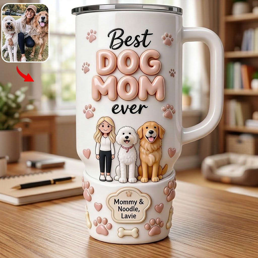 Meilleure Maman de Chien - Tasse Personnalisée avec Poignée