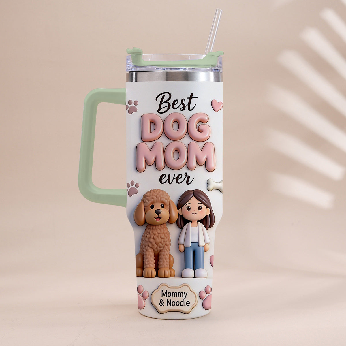 Meilleure Maman de Chien - Tasse Personnalisée avec Poignée