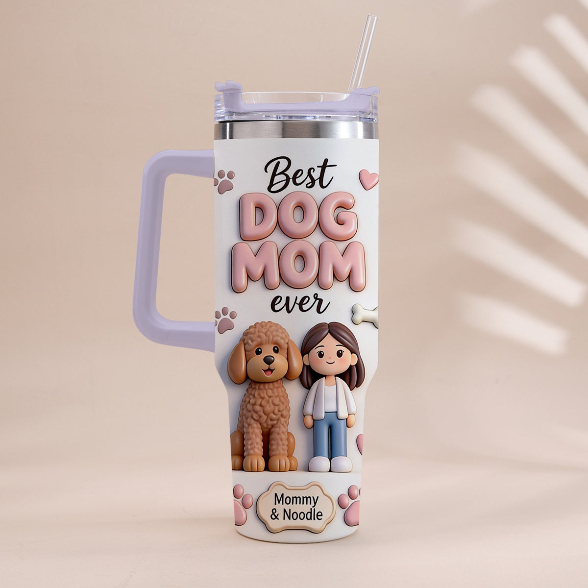Meilleure Maman de Chien - Tasse Personnalisée avec Poignée