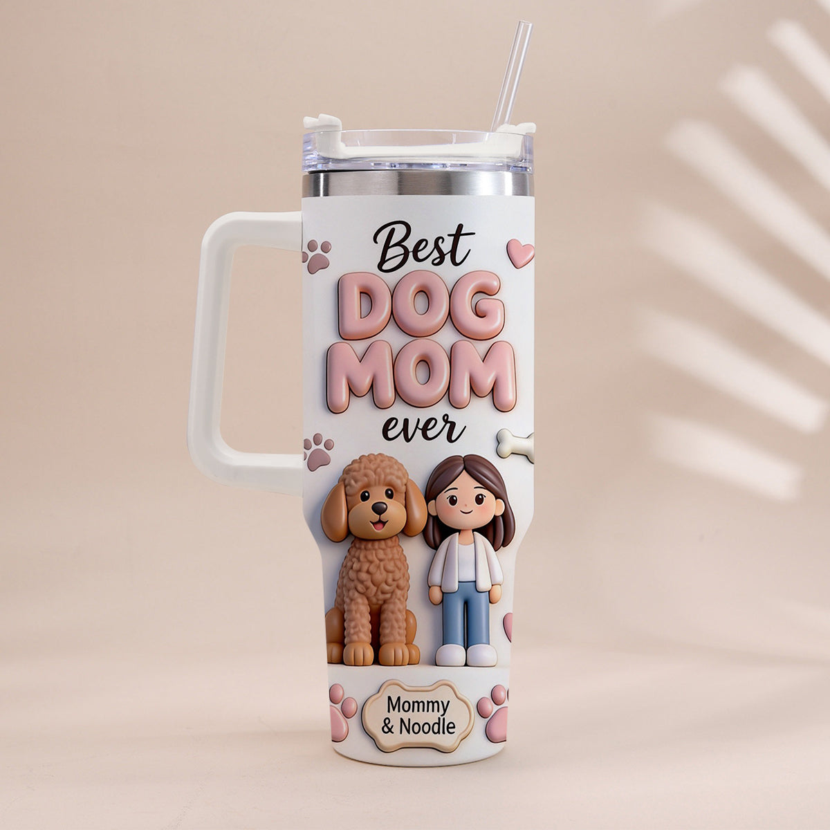 Meilleure Maman de Chien - Tasse Personnalisée avec Poignée