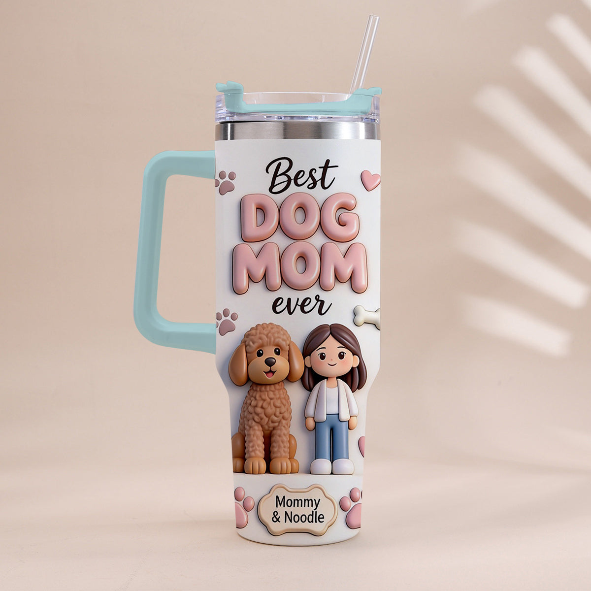 Meilleure Maman de Chien - Tasse Personnalisée avec Poignée