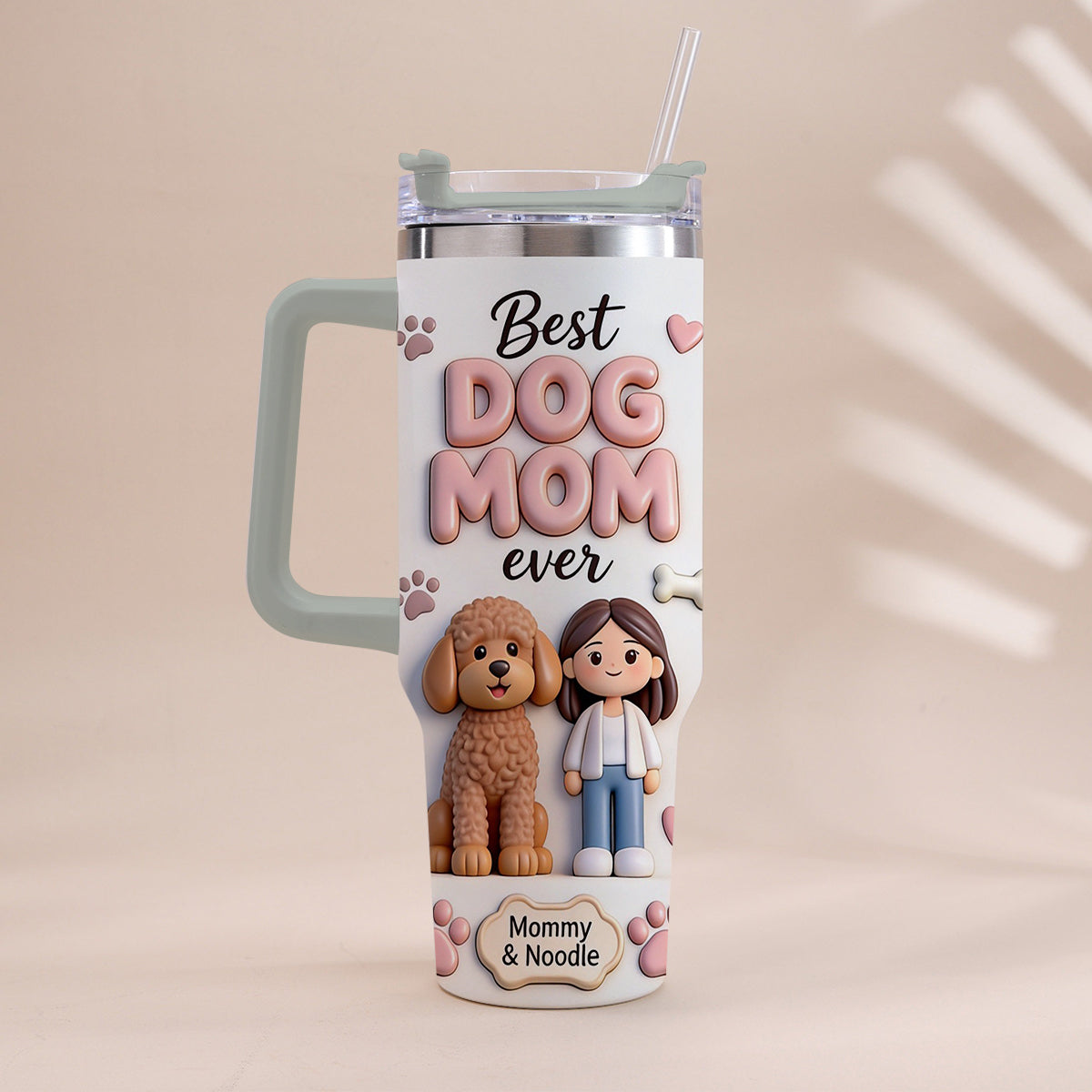 Meilleure Maman de Chien - Tasse Personnalisée avec Poignée