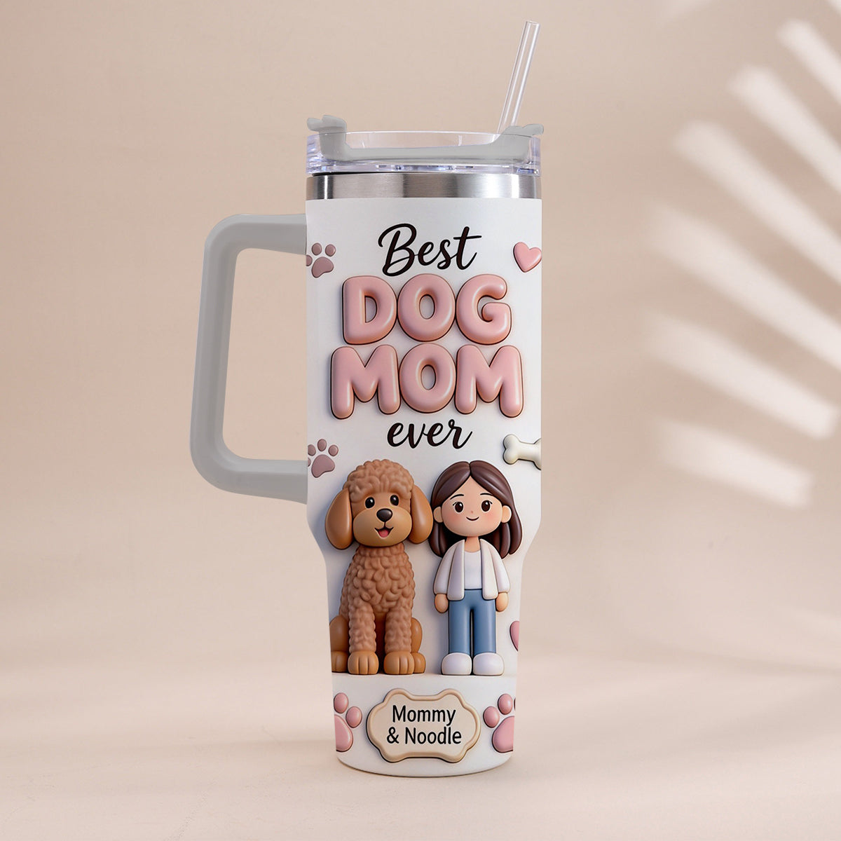 Meilleure Maman de Chien - Tasse Personnalisée avec Poignée