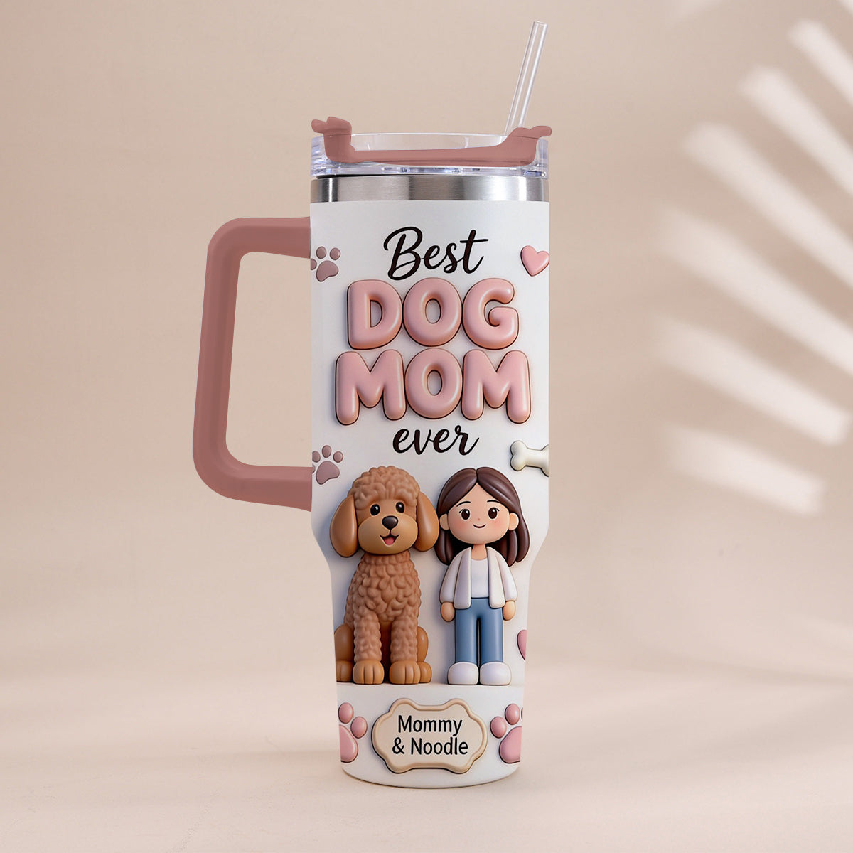 Meilleure Maman de Chien - Tasse Personnalisée avec Poignée