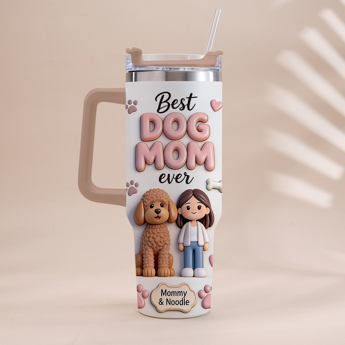 Meilleure Maman de Chien - Tasse Personnalisée avec Poignée