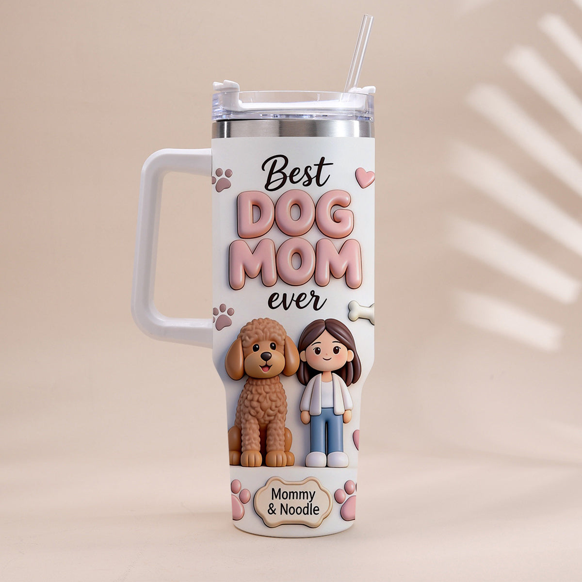 Meilleure Maman de Chien - Tasse Personnalisée avec Poignée