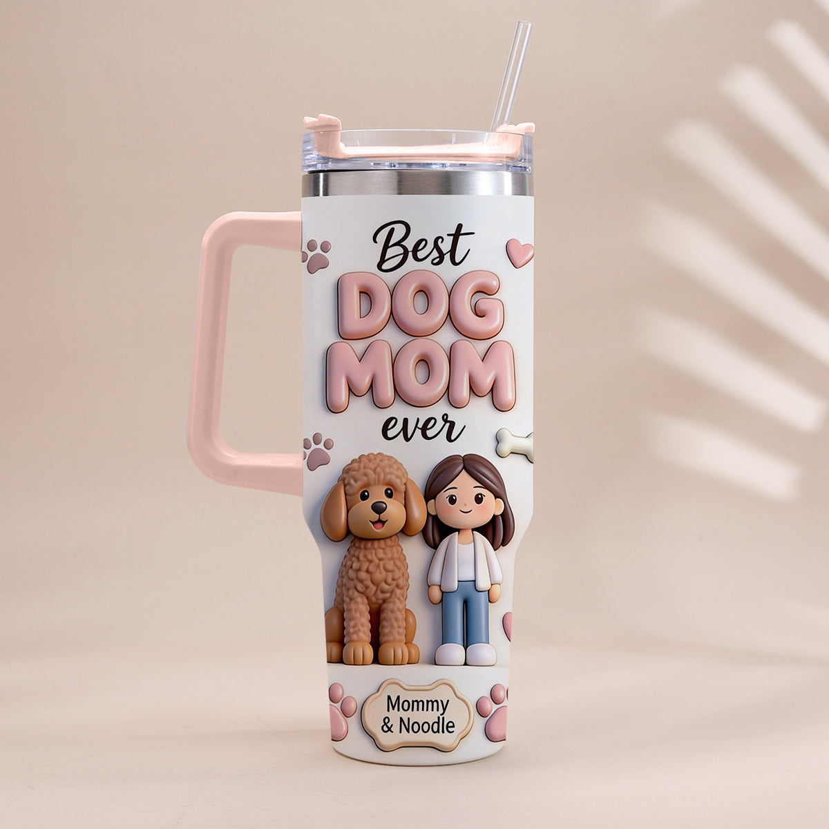 Meilleure Maman de Chien - Tasse Personnalisée avec Poignée