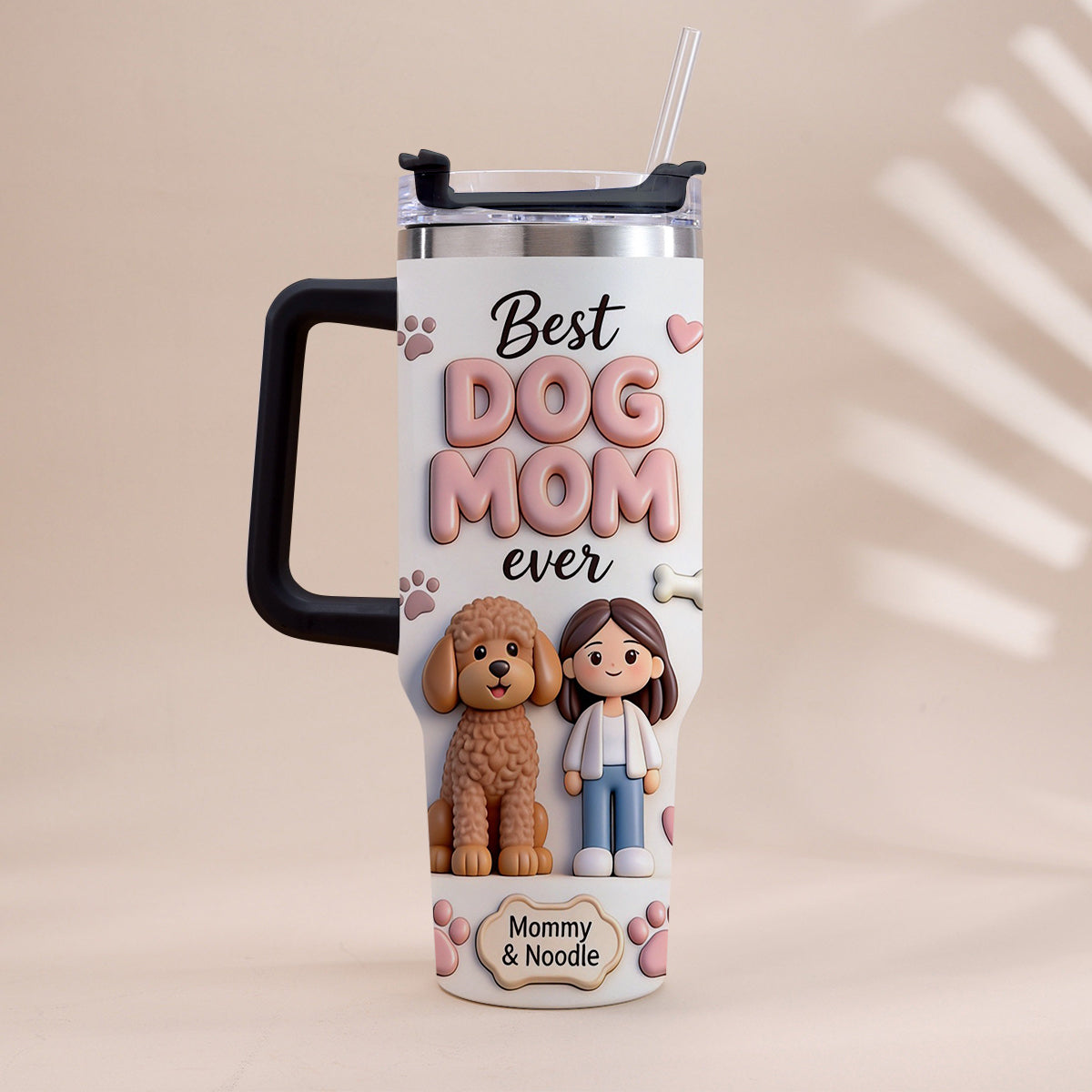 Meilleure Maman de Chien - Tasse Personnalisée avec Poignée