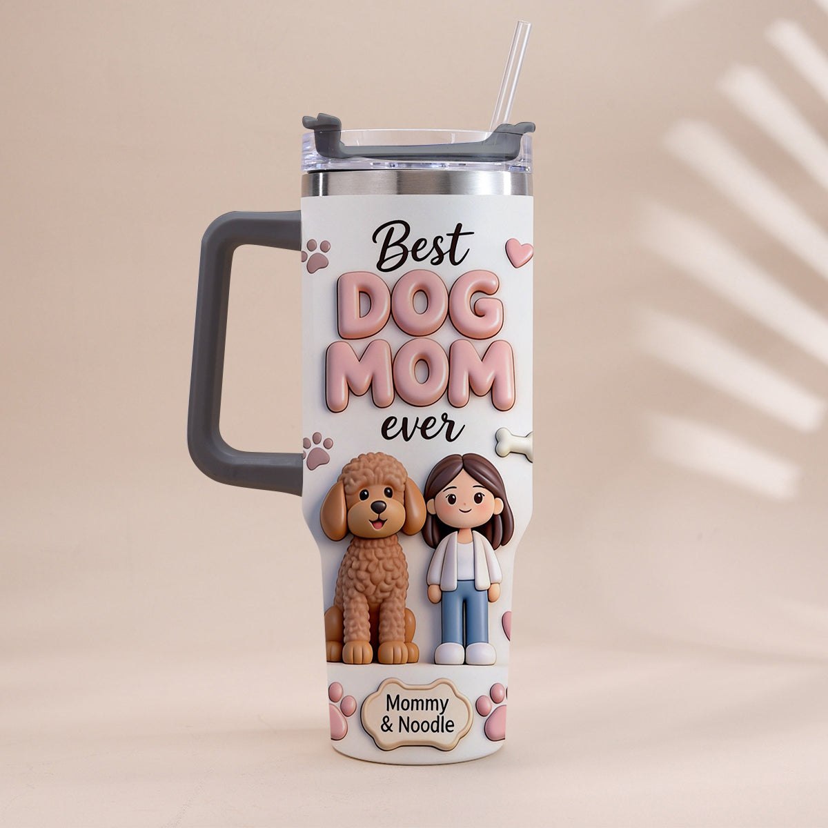 Meilleure Maman de Chien - Tasse Personnalisée avec Poignée