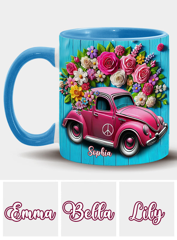 Hippie Soul - Personalized Hippie Accent Mug