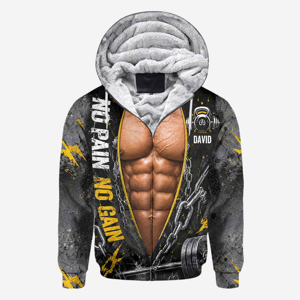 No Pain No Gain - Personalized Fitness All Over Shirt