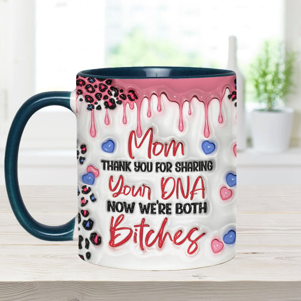 Thank You For Sharing Your DNA - Personalized Mother Accent Mug
