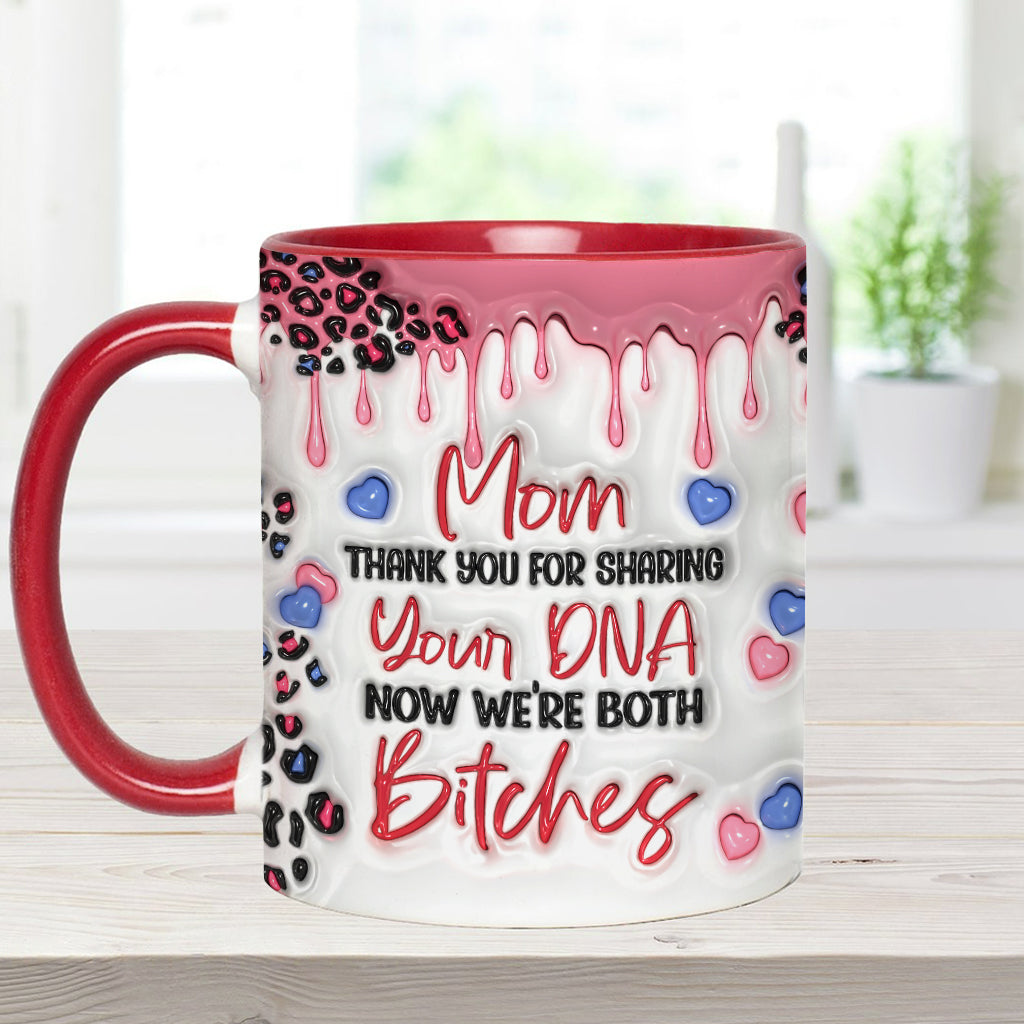 Thank You For Sharing Your DNA - Personalized Mother Accent Mug