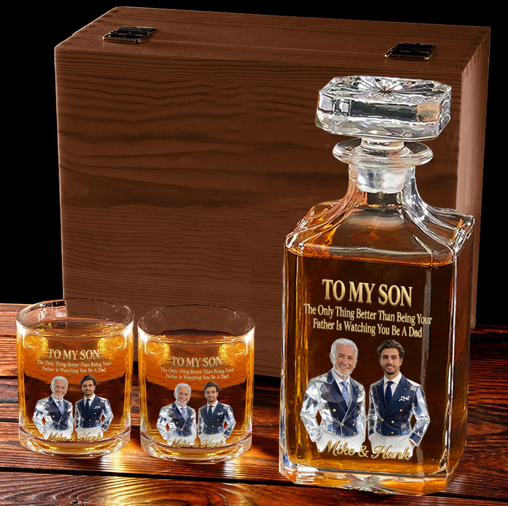 Cadeau Cool Pour Papa, Cadeau de Fête des Pères - Verre à Whisky Personnalisé